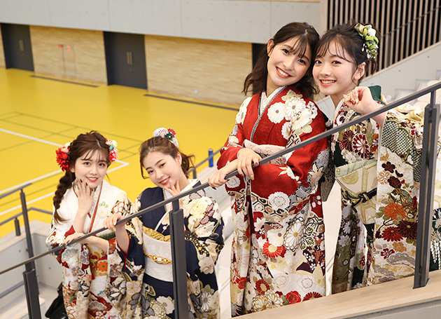 とても華やか!なかよし4ショット
