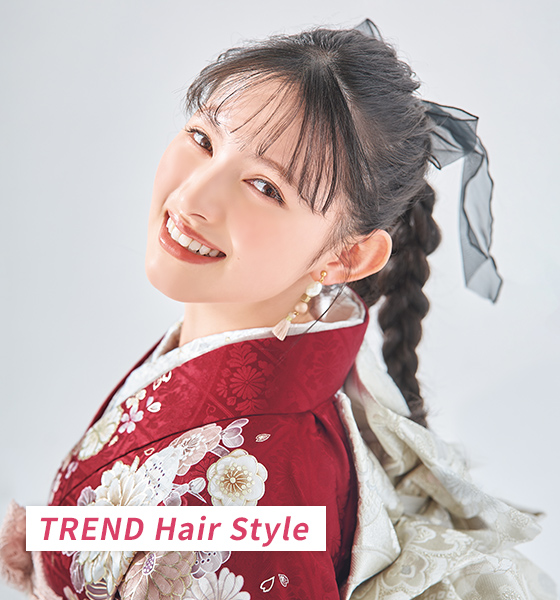 クラシカルな振袖ヘア